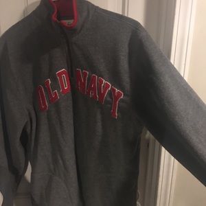Men/women old navy quarter zip with pockets